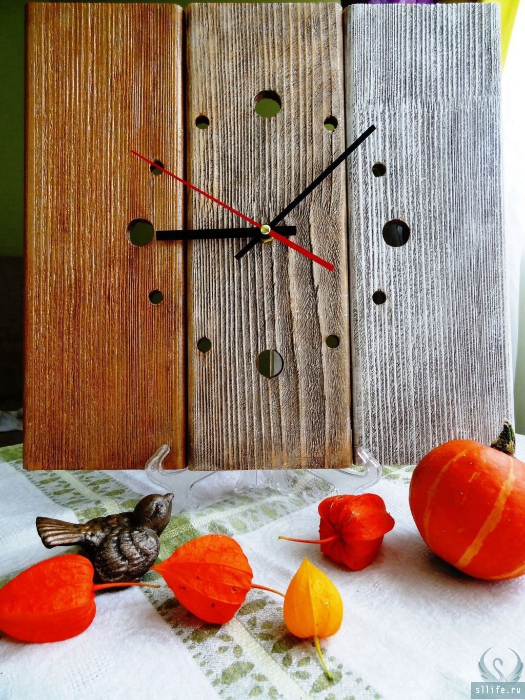 Часы настенные "Осенний минимализм"